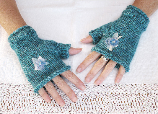 handmade with love gloves